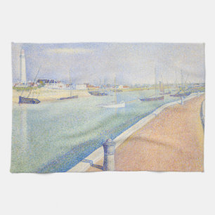 Paño De Cocina Georges Seurat - El canal de las gaviotas