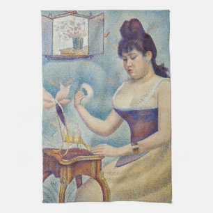 Paño De Cocina Georges Seurat - Joven entregándose