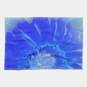 Paño De Cocina gerbera azul eléctrico