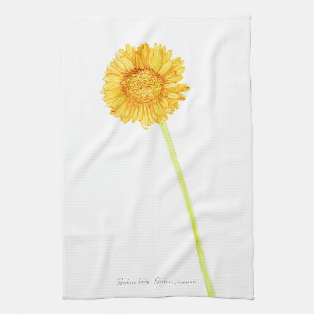 Paño De Cocina Gerbera daisy (Vertical)