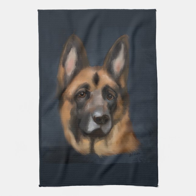 PAÑO DE COCINA GERMAN SHEPHERD (Vertical)