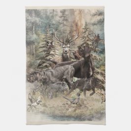 Paño De Cocina German Wirehaired Pointer