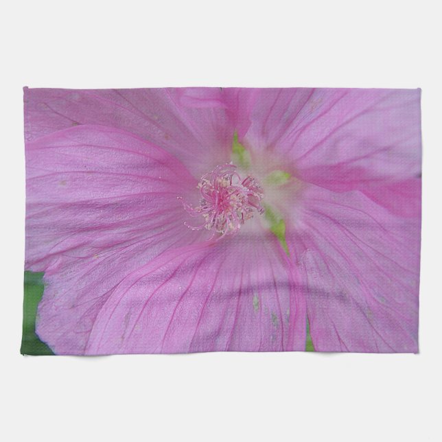 Paño De Cocina Geschirrtuch hübsche rosa Blüte (Horizontal)