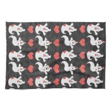Ghostly Friends Kitchen Towel