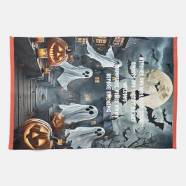 Paño De Cocina Ghostly Halloween Kitchen Towel