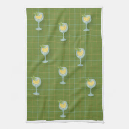 Paño De Cocina Gin Lover Plaid Tea Towel – Olive  & Ivory 
