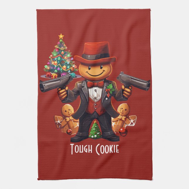 Paño De Cocina Gingerbread Gangster (Vertical)