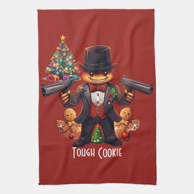 Paño De Cocina Gingerbread Gangster (Vertical)