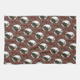 Paño De Cocina Gingerbread Man- Peppermint