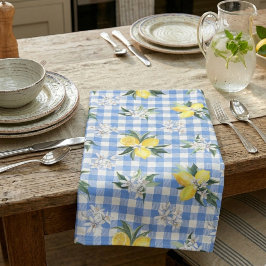 Paño De Cocina Gingham de Limón para la Decoración de la Cocina d