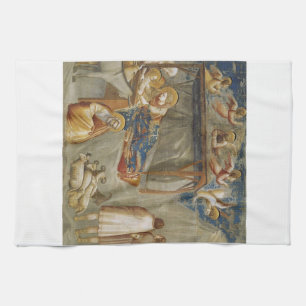 Paño De Cocina Giotto di Bondone El Nacimiento Colección de Bella