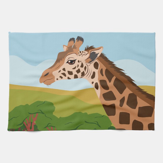 Paño De Cocina Giraffe (Horizontal)