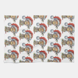 Paño De Cocina Giraffe festiva