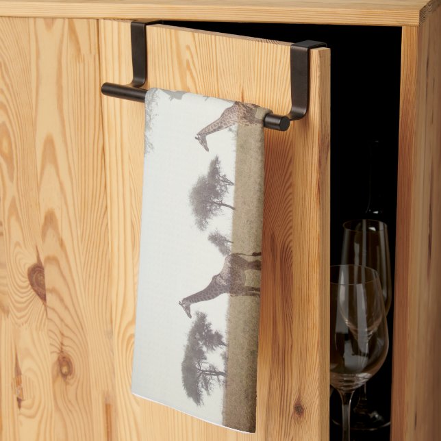 Paño De Cocina Giraffe Tea Towel (Pliegue de tercios)