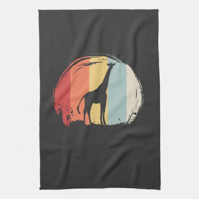 Paño De Cocina Giraffe Vintage (Vertical)