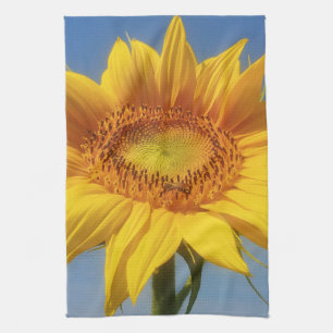 Paño De Cocina Girasol amarillo