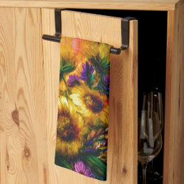 Paño De Cocina Girasoles