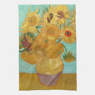 Paño De Cocina Girasoles de Van Gogh