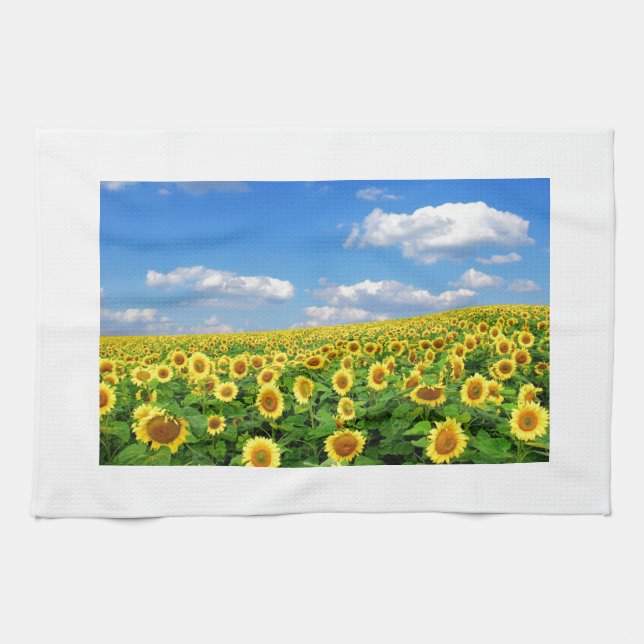 Paño De Cocina Girassol - Sunflower One (Horizontal)