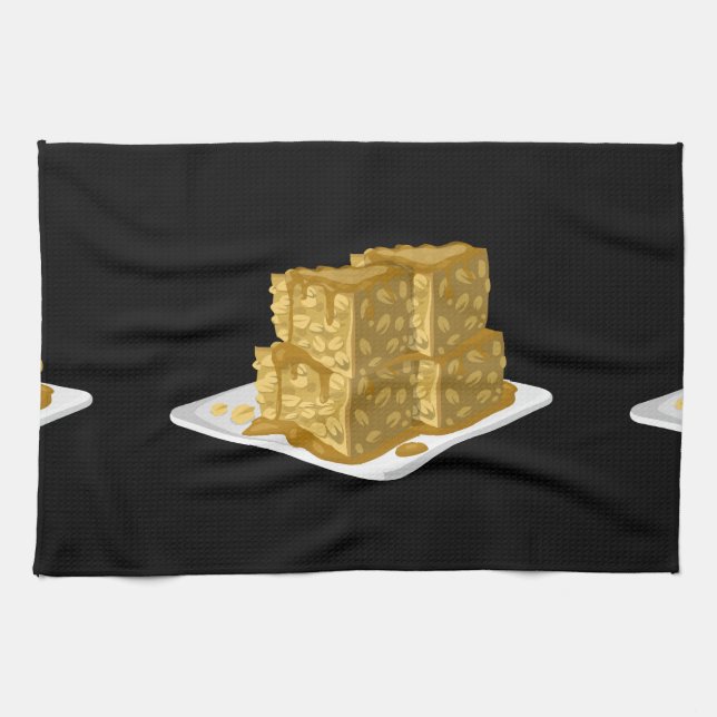 Paño De Cocina Glitch Food avena (Horizontal)
