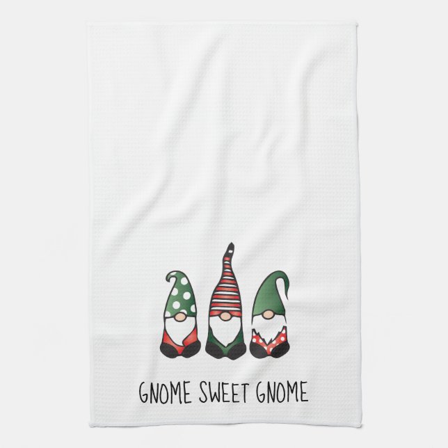 Paño De Cocina Gnome Sweet Gnome (Vertical)