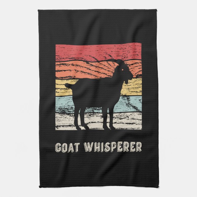 Paño De Cocina Goat Whisperer (Vertical)