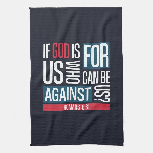 Paño De Cocina God for us (Vertical)