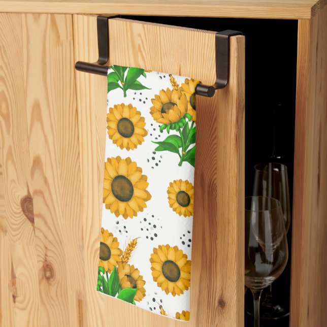 Paño De Cocina Golden Harvest White (Pliegue de tercios)