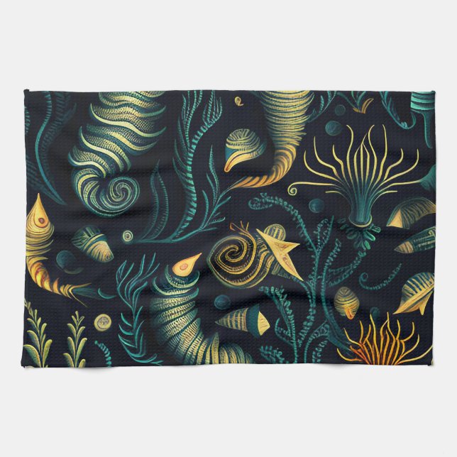 Paño De Cocina Golden Reefs (Horizontal)