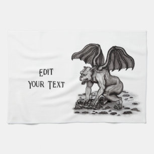 Paño De Cocina Golem Gargoyle