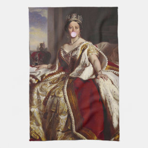 Paño De Cocina Goma rosa de burbuja de la Reina Victoria