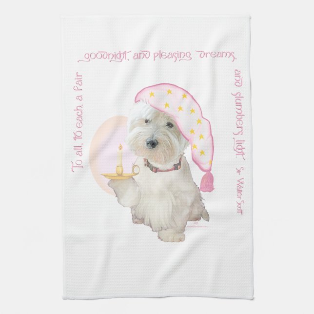 Paño De Cocina Goodnight Pink (Vertical)