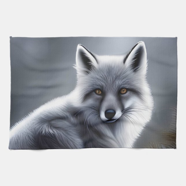 Paño De Cocina Gorgeous Artic Fox (Horizontal)