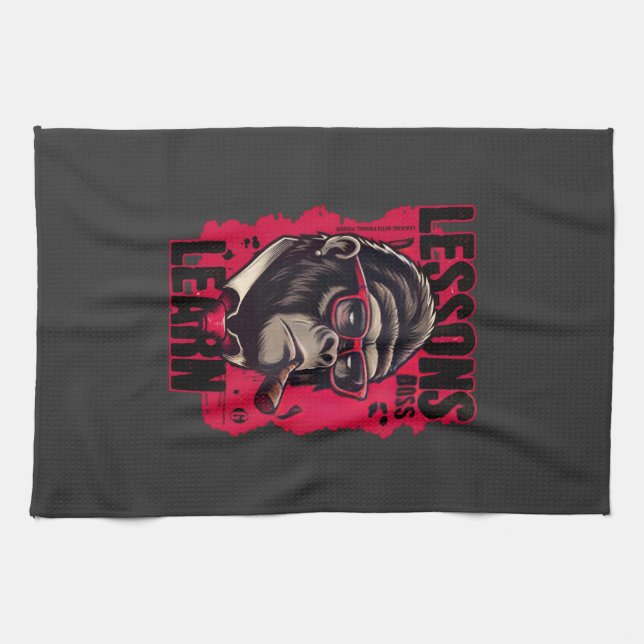 Paño De Cocina Gorilla Boss Lessons Learn Kitchen Towels  (Horizontal)