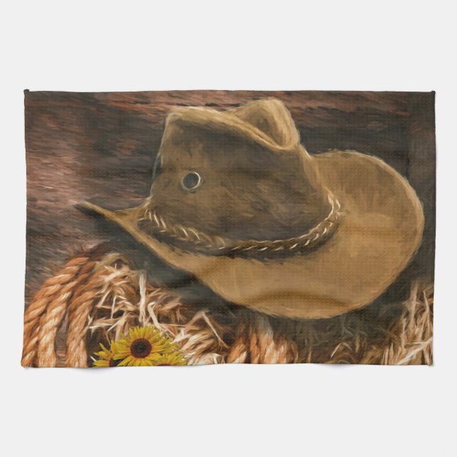 Paño De Cocina Gorra Cowboy (Horizontal)