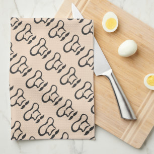 Paño De Cocina Gorra del chef y bigote