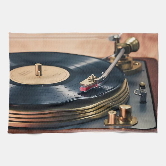 Paño De Cocina Grabar jugador en acción (Horizontal)