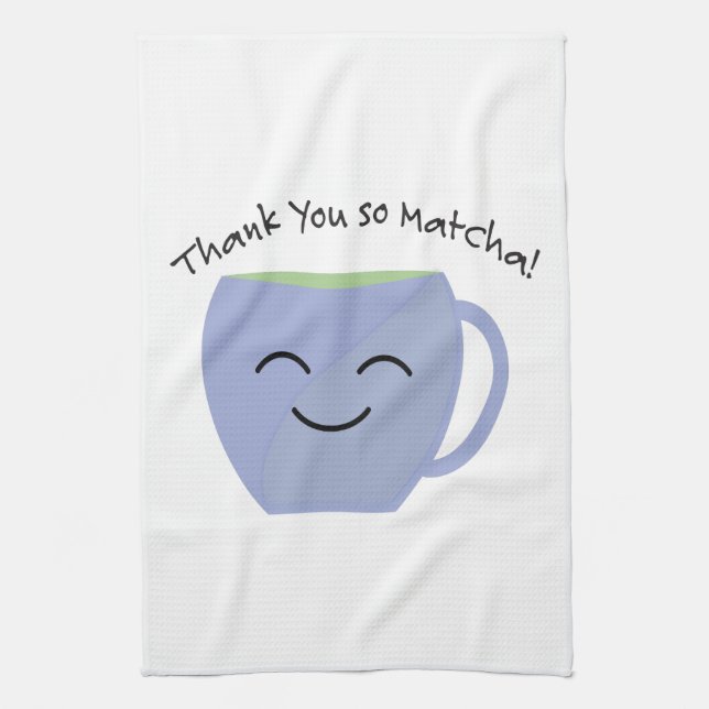 Paño De Cocina Gracias So Matcha (Vertical)