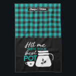 Paño De Cocina Gracioso Café Lover Caffeine Addict Plaid Pattern<br><div class="desc">Comida divertida y fresca para hacer la cocina más divertida. Regalo personalizado para la familia y amigos que aman cocinar, cocinar y probar una nueva receta en la cocina. Personalizar la redacción para que se ajuste a su ocasión. Puede utilizar la Herramienta de diseño para cambiar aún más el tipo...</div>