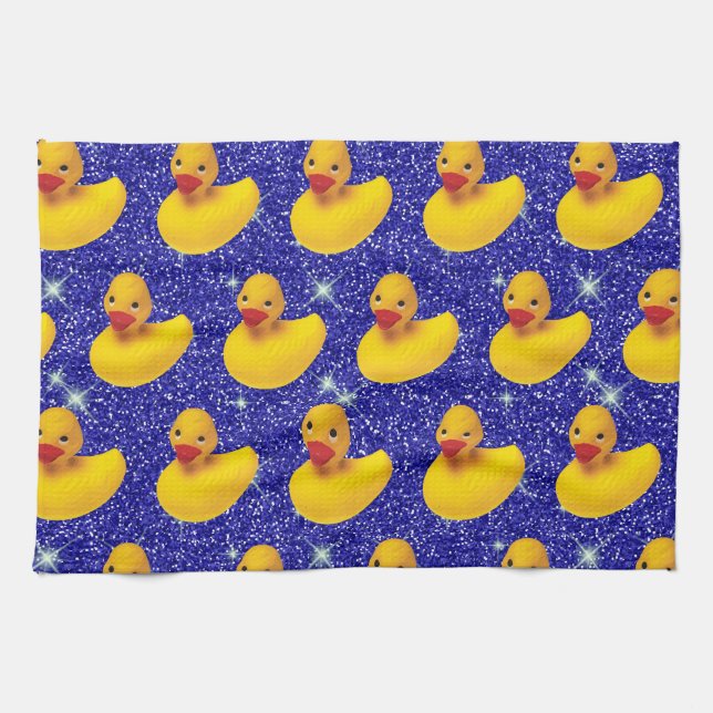 Paño De Cocina Gracioso Ducks Yellow Duckie Farm Animal Lover (Horizontal)