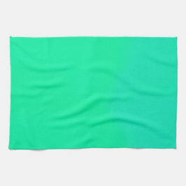 Paño De Cocina Gradiente verde de primavera 
