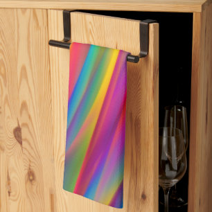 Paño De Cocina Gradientes coloridos Resumen