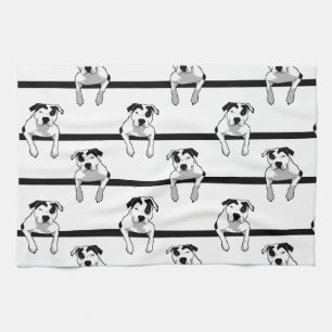 Paño De Cocina Gráfica T-Bone de Pit Bull