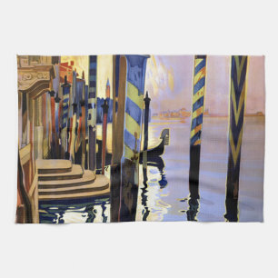 Paño De Cocina Gran Canal Venecia Italia Viaje