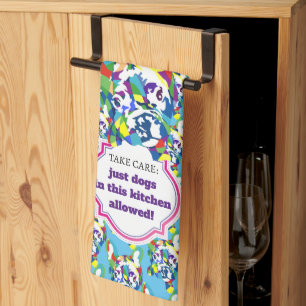 Paño De Cocina Gran regalo de cocina para amigos de las mascotas