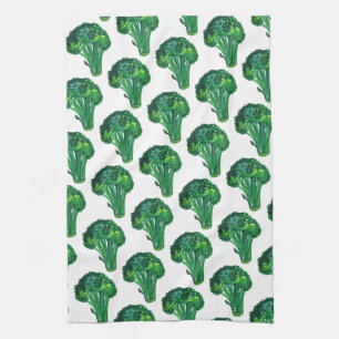 Paño De Cocina Gran y hermoso brócoli come tus verduras