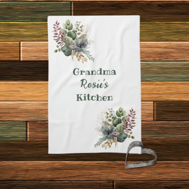 Paño De Cocina Grandma Kitchen | Vegetación acuática personalizad (Subido por el creador)