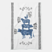 Granja de campo de Blue Vintage