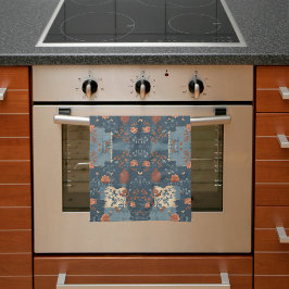 Paño De Cocina Granja de Rust Rust Blue Country