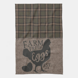 Paño De Cocina Granja Dishtowel personalizado fresco del estilo